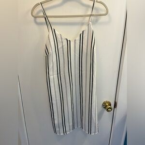 Striped shift dress